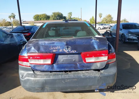 2004 Honda Accord 2.4 Ex z USA, uszkodzony, nr VIN 1HGCM56834A030994